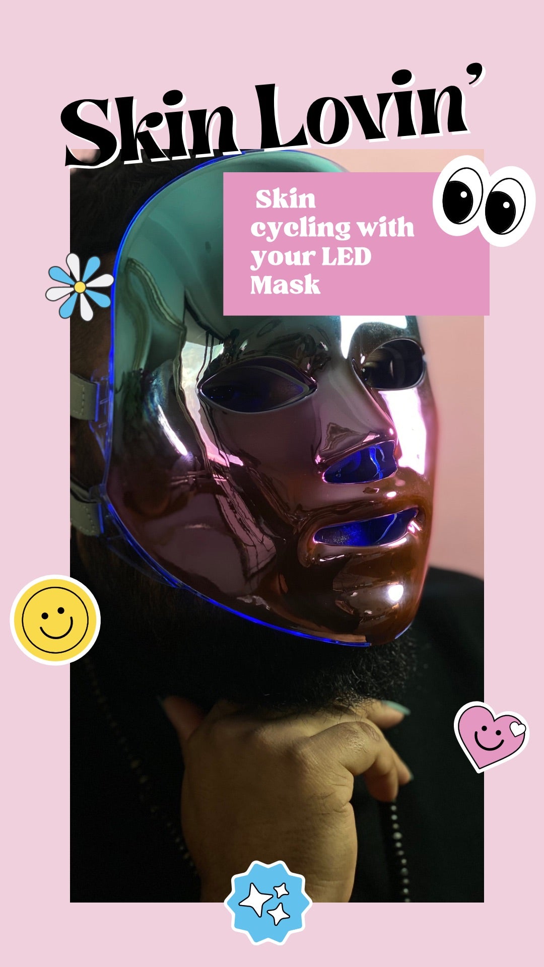 Skin cycling with your LED Mask